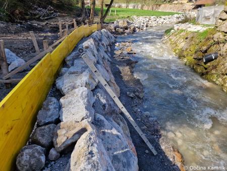 Sanacijska obnova vodotokov in hudournikov po poplavah (15)